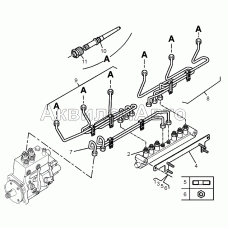 Топливные трубопроводы высокого давления