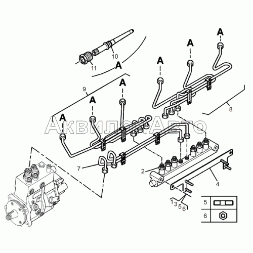 Топливные трубопроводы высокого давления Топливные трубопроводы высокого давления