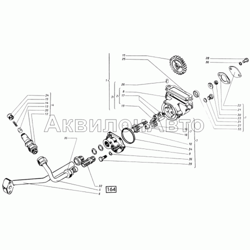 Система предпусковой прокачки масла СМД-60, -62, -64, -66, -72