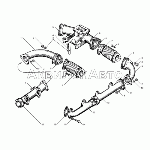 Коллекторы выпускные Коллекторы выпускные