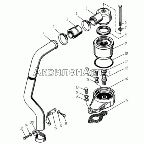 Вентиляция картера Вентиляция картера