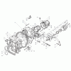 КАРТЕР ДЕМУЛЬТИПЛИКАТОРА КП ЯМЗ-2381 для двигателя ЯМЗ-6562.10