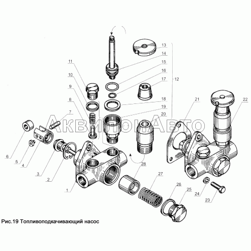 Топливоподкачивающий насос
