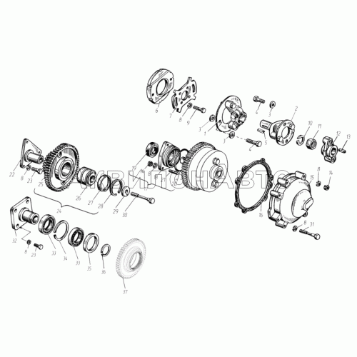 Привод агрегатов Привод агрегатов