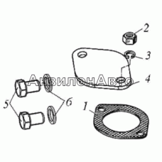 Заглушка места включателя гидромуфты