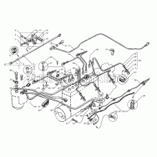 Трубопроводы топливные двигателей ЯМЗ-238БЕ2, ЯМЗ-238ДЕ2