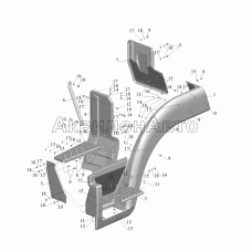 Установка оперения 4370-8400020-010