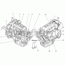 Дизель 442-00c1-50