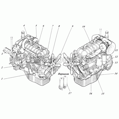 Дизель 442-00c1-50 Дизель 442-00c1-50