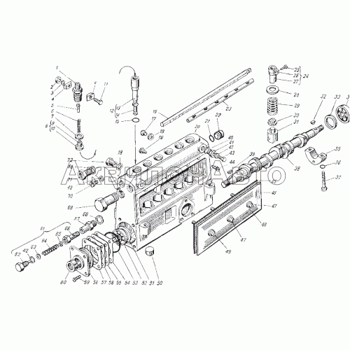 Топливный насос высокого давления Топливный насос высокого давления