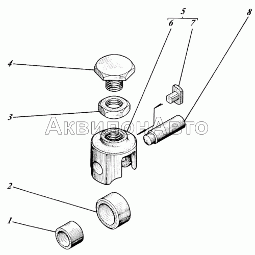 Толкатель плунжера 80.16.013-2 Толкатель плунжера 80.16.013-2