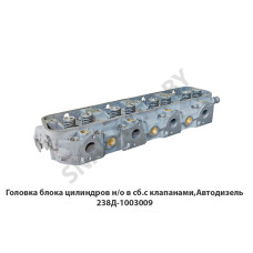 238Д-1003009 Головка блока цилиндров н/о в сб.с клапанами,Автодизель