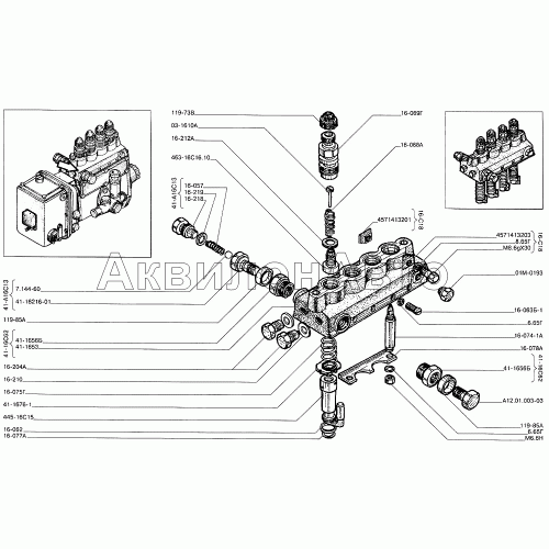Головка топливного насоса Головка топливного насоса