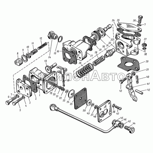 Корректор подачи топлива по наддуву