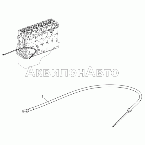 Указатель уровня масла (для двигателя ЯМЗ-536-10) 536-30-100900-020