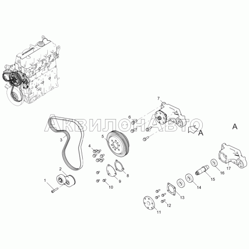Привод вентилятора