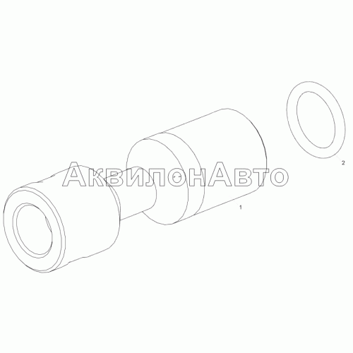 7511.1011440 Втулка с кольцом в сборе 7511.1011440 Втулка с кольцом в сборе