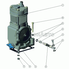 Установка пневмокомпрессора
