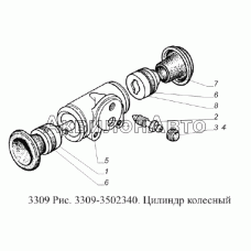 Цилиндр колесный