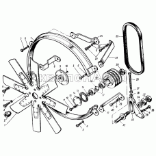 Вентилятор и кожух вентилятора