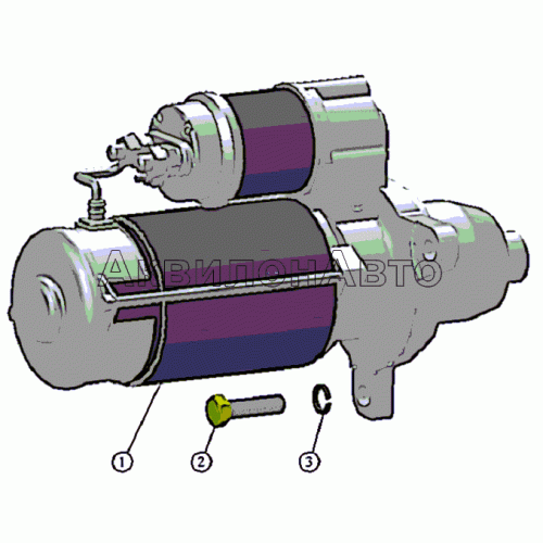 Установка стартера