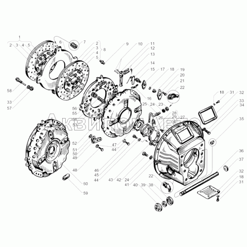 Сцепления ЯМЗ-236-К