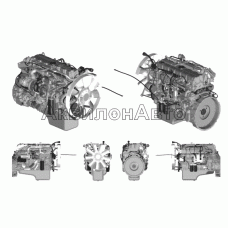 Двигатели ЯМЗ-536, ЯМ-5361, ЯМЗ-5363 в сборе