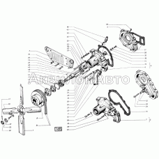 Насос водяной СМД-14НГ,-14БН,-15Н,-19,-20