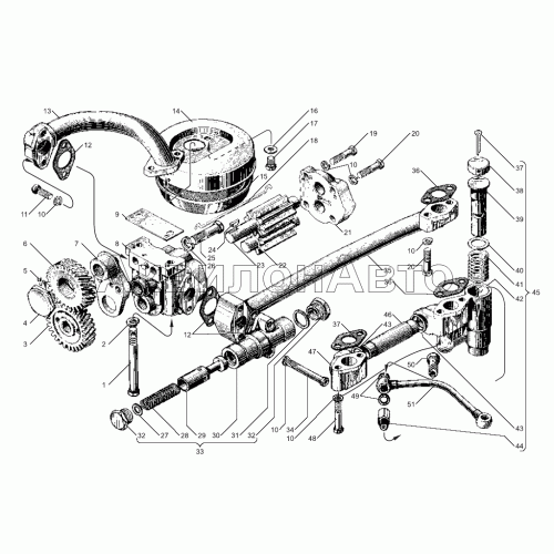 Насос масляный