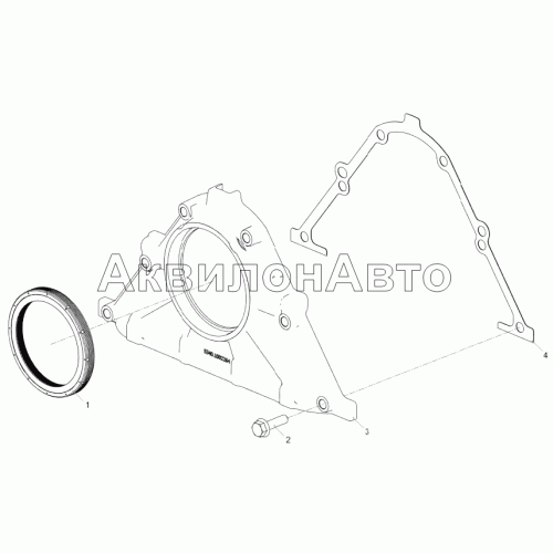 5340.1002249 Установка крышки передней