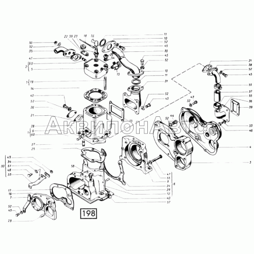 Двигатель пусковой П-350-2 СМД-21, -22, 22А, 23, 23.01, 23.02, 24, 24.01, 24.02 Двигатель пусковой П-350-2 СМД-21, -22, 22А, 23, 23.01, 23.02, 24, 24.01, 24.02