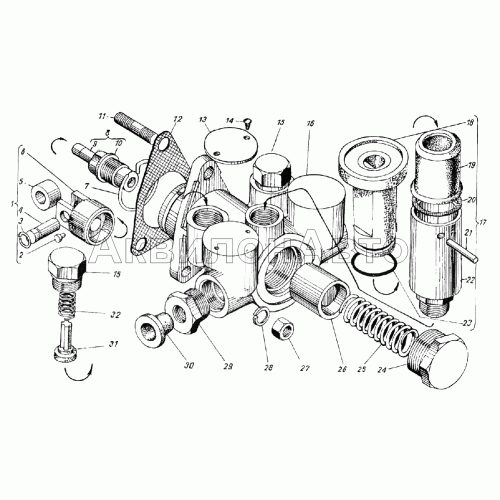 ТНВД модель 773 Насос топливоподкачивающий