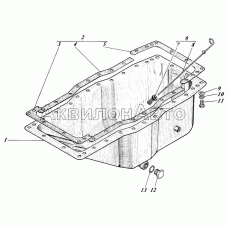 Крышка картера нижняя 41-08c1-11