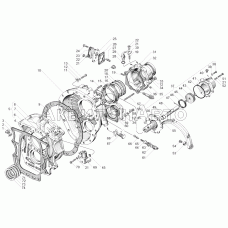 Картер демультипликатора коробки передач (алюминиевый)