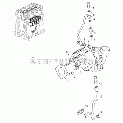 ТКР (для двигателей ЯМЗ-5342, ЯМЗ-5344) 5344-30-111800-010