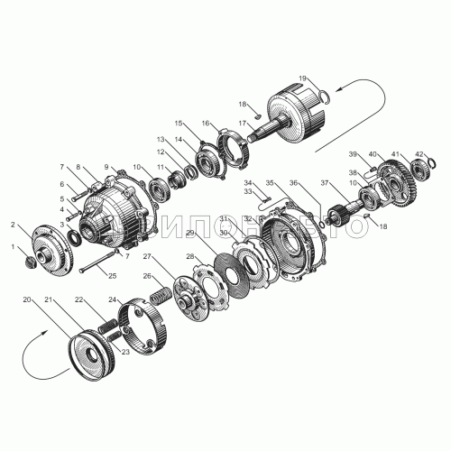 Привод вентилятора