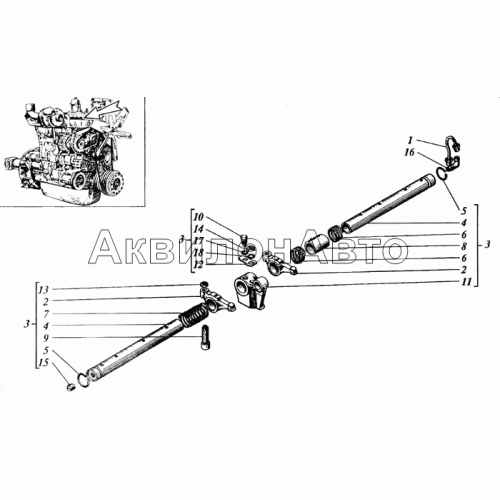 Механизм газораспределения
