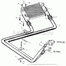 Установка охладителя наддувочного воздуха Установка охладителя наддувочного воздуха
