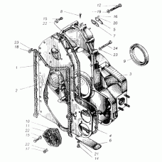 Картер маховика