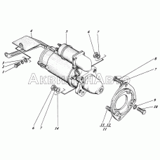 Стартер с проставкой 41С-19с1-1