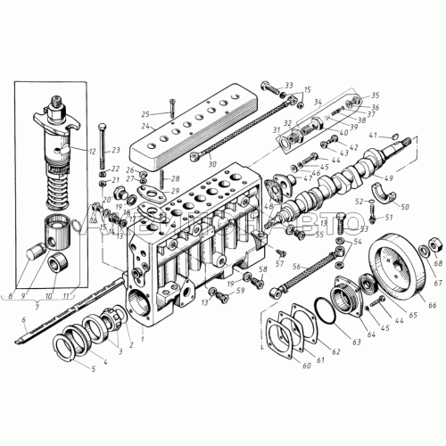 Топливный насос высокого давления Топливный насос высокого давления