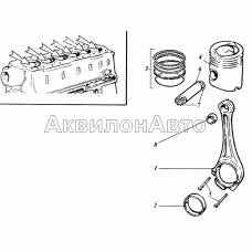 Поршень и шатун