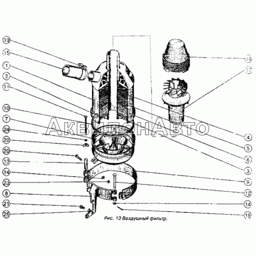 Воздушный фильтр Воздушный фильтр