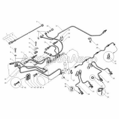 Трубопроводы топливные