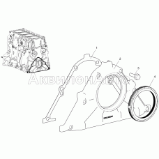 Крышка блока передняя