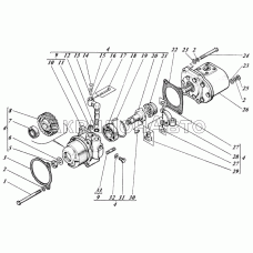 Насосы шестеренные с приводами 440-26с1-02