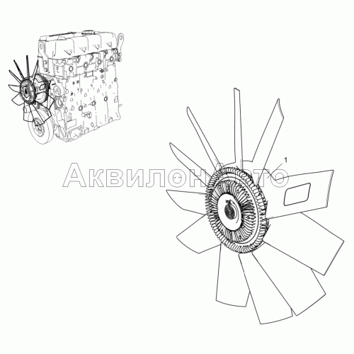 Вентилятор 5344-30-130800-010