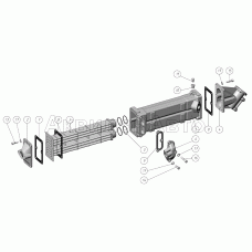 Охладитель рециркуляции отработавших газов.