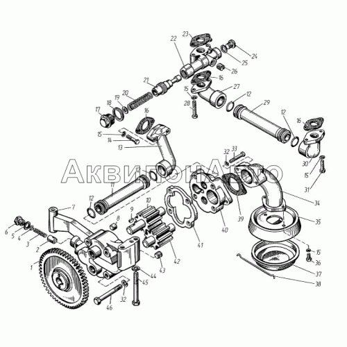 Насос масляный