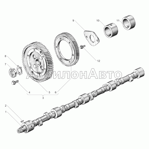 Вал распределительный